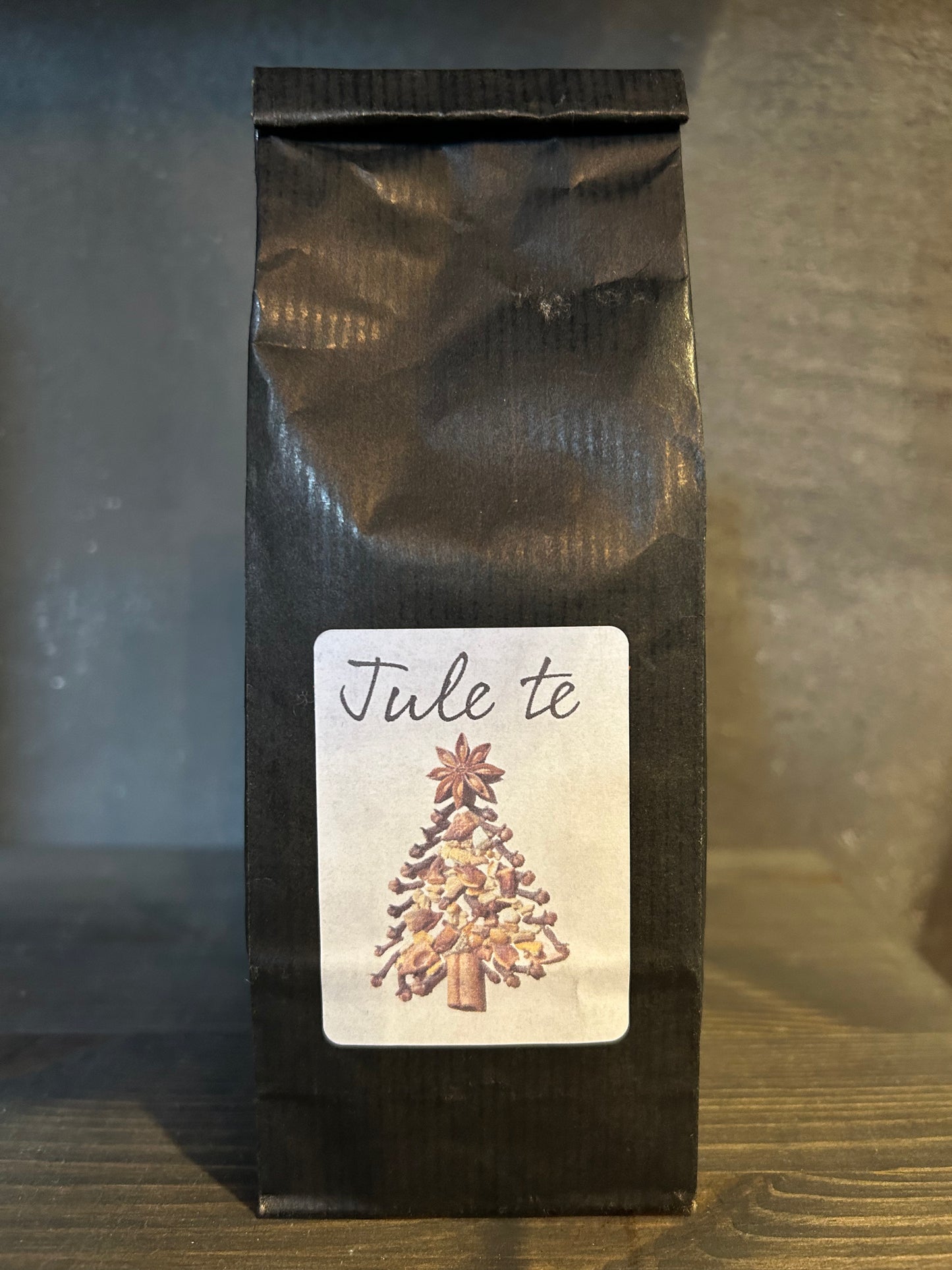 Jule te med mandel / sort