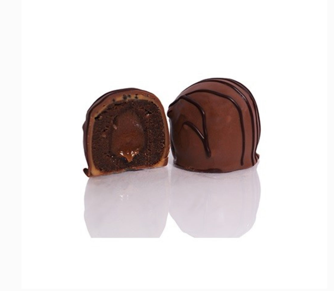 4 stk. Luksus Rom-trøffelkugler - 190 gr