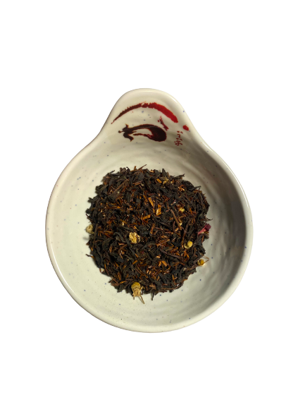 Rooibush og Ceylon Te med Hibiscus og Kamille