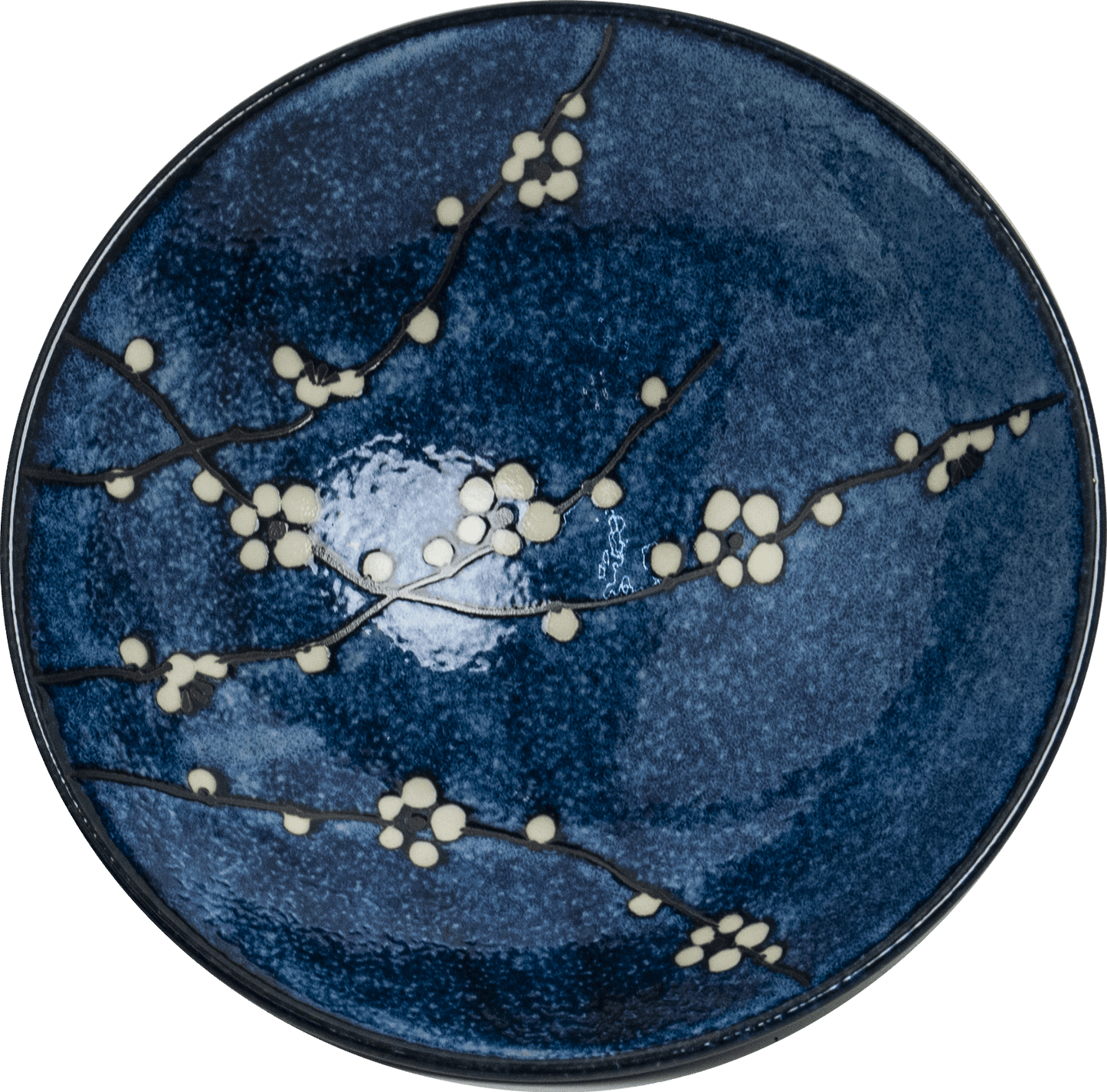 Plate Hana blue Ø22,5 cm | H3 cm
