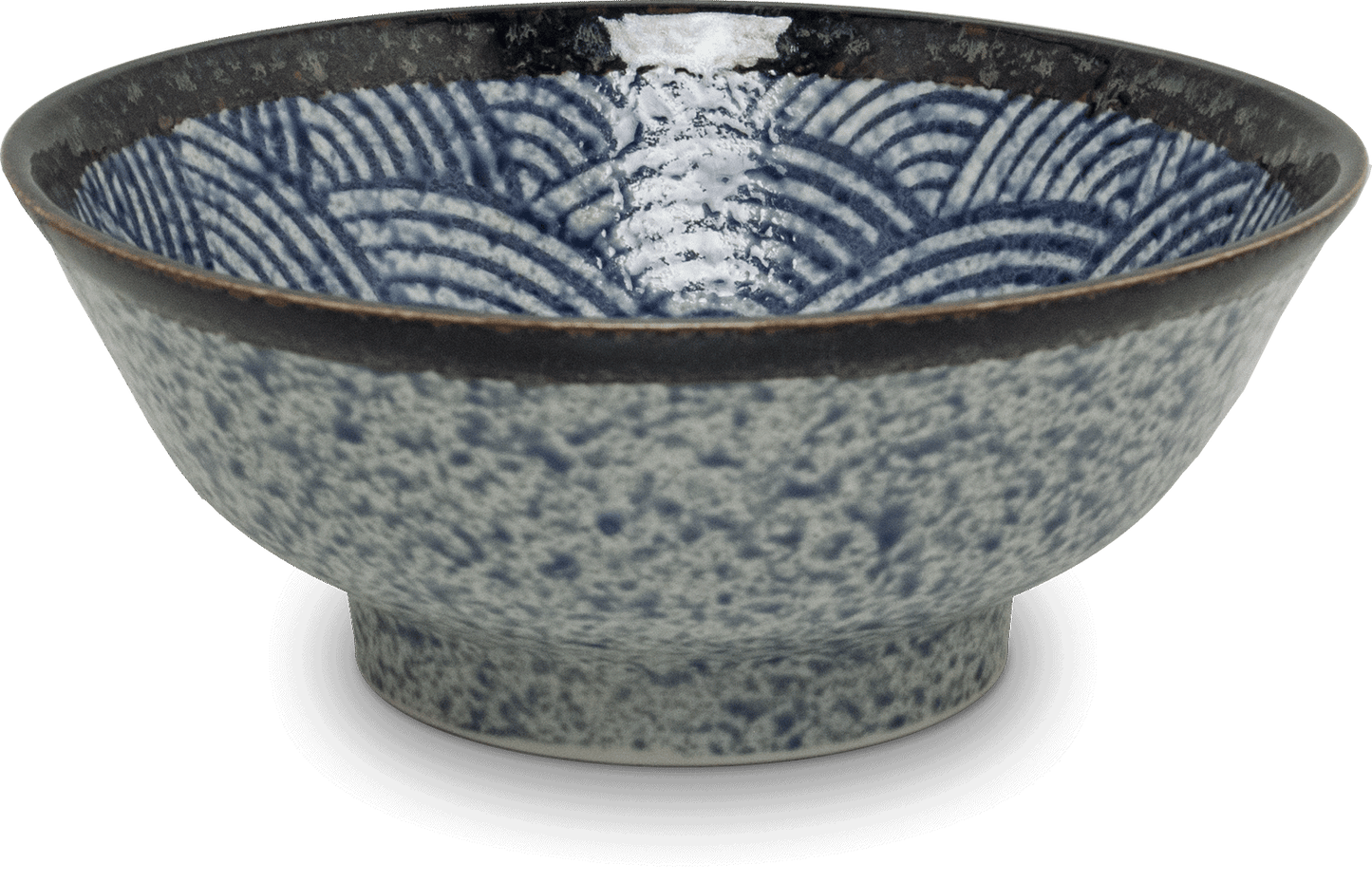 Ramen Bowl Japanese wave Ø22 cm | H9 cm