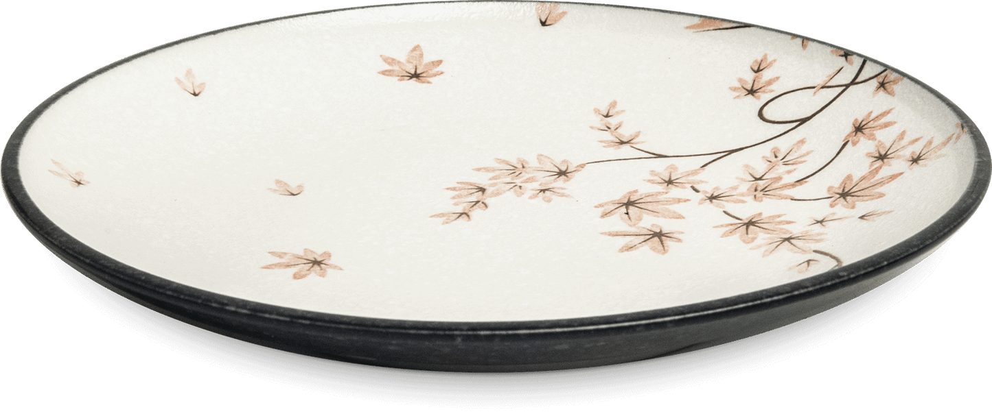Plate Maple leaf Ø25,5 cm | H3,5 cm