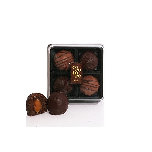 4 stk. Luksus Rom-trøffelkugler - 190 gr