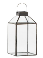 Lanterne Norr skrå glastop H 30,5 cm