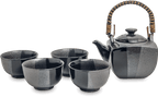 Tea set Japanese black  Ø8,5 cm | H5,2 cm | 600 ml