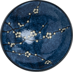 Plate Hana blue Ø22,5 cm | H3 cm