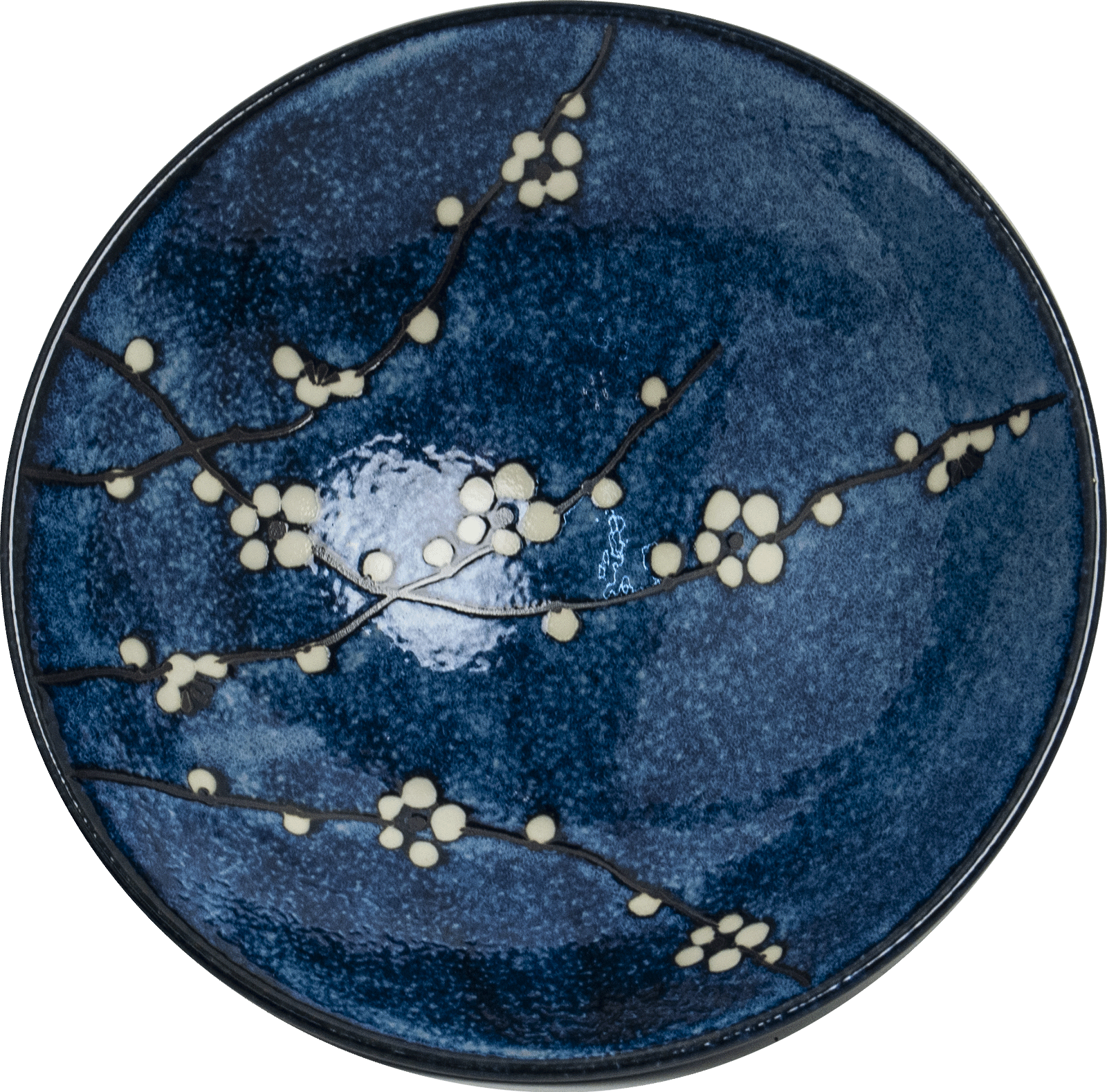 Plate Hana blue Ø22,5 cm | H3 cm