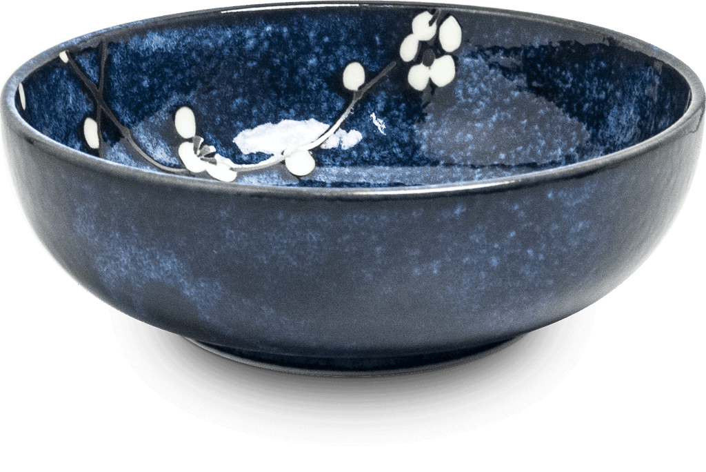 Japanese Bowl Hana blue Ø15,5 cm | H5 cm
