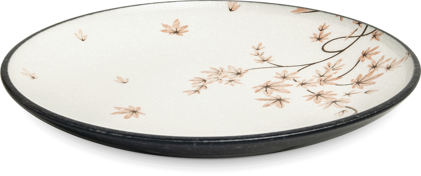 Plate Maple leaf Ø25,5 cm | H3,5 cm