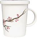 Tea mug with filter Sakura Ø9,5 cm | H11 cm